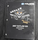 2007 Polaris Outlaw 525 Quad Runner Atv All Terrain Vehicle Service Manual Minty Used. Price: $99.95.