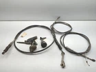 05-16 Kawasaki KAF400 Mule 610 Diff Lock Cables Linkage & Knobs Used. Price: $90.50.