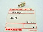 Kawasaki Grease Nipple Fitting Jet Ski JS440 JS300 1977-1991 92005-501 New. Price: $24.99.