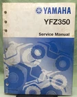 Genuine Yamaha LIT-11616-YF-36 YFZ350 Service Manual 1997 Used. Price: $32.14.