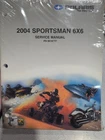 Bnos Genuine Polaris Service Manual 2004-2006 Sportsman 6X6 Pn 9918777 New. Price: $65.00.