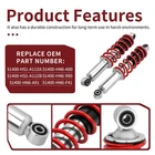 51400-HN6-A00 Front Shocks Absorber 2PCS For Honda TRX250EX 01-08 TRX250X 09-24 New. Price: $129.99.