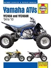 Haynes Atv Manual Yamaha M2899 New. Price: $61.70.