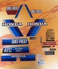 Honda 1984 ATC200ES Big Red Complete Decal Kit New. Price: $80.00.