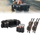 Atv Rear Seat + Fender Cargo Storage W/cushion Cooler Padded Bottom Bags New. Price: $161.42.