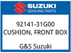 Suzuki Oem Part 92141-31G00 Cushion, Front Box New. Price: $20.22.
