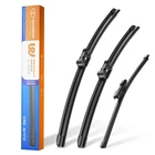 25"+22" Windshield Wiper Blades With 15" Rear Replacement For Vw Volksw... New. Price: $25.04.