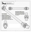 Front Drive Propshaft Fit Polaris Rzr Xp 900 12 #1332993 1332824 New. Price: $93.00.