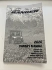 Polaris Owners Manual Book 2020 Ranger 500 & 570 Used. Price: $19.95.