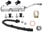 Muffler/ex-pipe /dampener/seal Fits Honda TRX250TE RECON250 2X4 1997-2014 New. Price: $134.99.