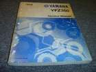 1998 Yamaha YFZ350 Banshee Atv Shop Service Repair Manual LIT-11616-YF-36 Xz Used. Price: $137.93.