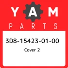 3D8-15423-01-00 Yamaha Cover 3D8154230100, New Genuine Oem Part. Price: $38.10.