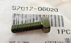 Yamaha Bolt, Hexagon 97017-06020-00 Oem New. Price: $5.70.