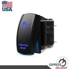 Mictuning 20A 12V Laser On-off Rocker Switch W/ Blue Led For Whip Lights Atv Utv New. Price: $12.59.