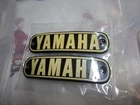 Yamaha LS3-LS3-HS90-HS2-RD125-RS100 Fuel Tank Emblem Badge Lh+lh Nos Japan 1PAIR New. Price: $99.99.