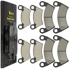Caltric Front And Rear Brake Pads For Polaris Ranger Xp 700 2008 New. Price: $19.66.
