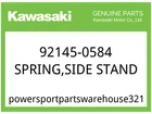 Kawasaki Oem Part 92145-0584 Spring,side Stand New. Price: $13.82.