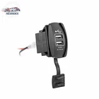12V Dual Usb Charger Socket Rocker Switch Cfmoto Zforce 500 600 800 950 1000 New. Price: $10.66.