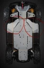 New Oem Brp Can-am Protecteur Side Skid Plates 715000950 Cnx. Price: $165.00.