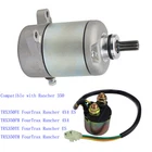 Rancher Starter For Honda TRX350FM Fourtrax 4X4 18607 With Relay New. Price: $41.99.