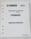 Genuine Yamaha Service Manual For 2010 Raptor YFM90RZ Part# LIT-11616-23-10 Used. Price: $29.00.
