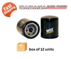 Box Of 12 Wix Engine Oil Filter 51356 Fits Various Vehicles New. Price: $52.95.