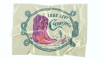 Highviz Flag Passenger Medium Single Side Universal Long Live Cowgirls Whip New. Price: $25.99.