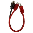 Audio Rca Y Adapter 2 Female Jacks Extension Splitter DS18 New. Price: $11.95.