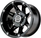 Moose Racing 387X Wheels Black 12X7 4/110 4+3 0230-0626 New. Price: $113.95.