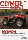 New Printed Book 1997-2016 Honda TRX250/RECON Es Repair Service Manual M4464. Price: $42.80.