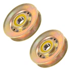 2 V-idler Pulley Fits John Deere AM118447 Sabo Deck Lt/ltr 155 166 180 Gt Gx Lx New. Price: $43.97.