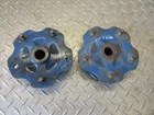 1987 Quadracer LT250R 2X4 Rear Wheel Axle Hubs 64110-43B00-19F Suzuki Used. Price: $79.00.