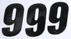 Dcor 45-24-9 Individual Numbers 4IN., NO.9 Black New. Price: $25.96.