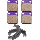 Front Brake Pads+rear Shoes For 2003 Yamaha Big Bear YFM400FW 4X4 New. Price: $17.44.
