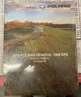 Oem 2016 Polaris General 1000 Eps Service Manual 9926809 New. Price: $75.00.