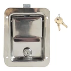 Buyers L3885 Paddle Latch Stainless Steel Flush Mount Locking Toolbox Trailer Do New. Price: $29.00.
