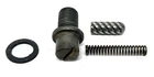 Used Yamaha TT500 XT500 SR500 Shift Drum Detent Nut, Plunger & Spring. Price: $13.45.