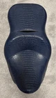Genuine Harley Davidson Low Profile Touring Seat 24688 Oem Blue Crocodile Vinyl Used. Price: $149.99.