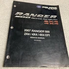Polaris 2007 Ranger 500 2X4 4X4 Efi Pn 9920851 Oem Service Manual Includes Cd Used. Price: $95.00.