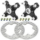 2SET Front/rear Wheel Hub & Brake Rotor For Can-am 705501716 705501900 250300642 New. Price: $119.98.