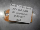 Arctic Cat Fis 400 4X4 Auto Atv 2004 Oil Lamp Switch Used. Price: $60.00.