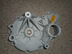 Polaris Left Transmission Case, Part # 3234048, Trail Boss, Blazer, Scrambler, Used. Price: $60.00.