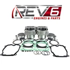 Can-am Outlander 800 2007-2015 Complete Top End Rebuild Kit Piston Cylinder New. Price: $619.99.