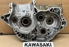 08-14 Kawasaki Right Side Engine Crankcase Used. Price: $160.00.