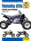 Haynes Manuals Atv Yamaha M2899 New. Price: $61.05.