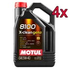 Case Of Motul 8100 X-clean GEN2 Full Synthetic 5W-40 Engine Motor Oil 5L New. Price: $185.88.