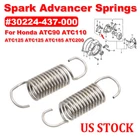 Pair Spark Advancer Spring For Honda ATC90 ATC110 125 185 200M 200S 200ES XR200R New. Price: $10.99.