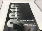 Polaris 9926387 Nos Owner's Manual 2016 Rzr Xp Turbo New. Price: $24.99.