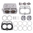 Cylinder Piston Top End Kit W/ Camshaft For Polaris Ranger 800 Rzr Sportsman New. Price: $160.99.