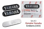 2X Genuine Yamaha Emblem Badge Logo Black Oem BKW-F8368-00 8.5CM 2.5CM New. Price: $38.50.